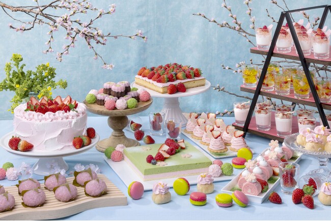 『Spring Sweets Buffet 2025～Sakura × Strawberries～』開催