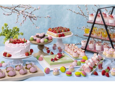 『Spring Sweets Buffet 2025～Sakura × Strawberries～』開催