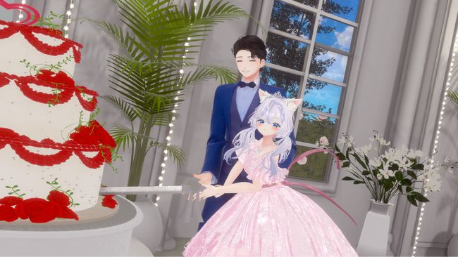 プレスリリース「大切な瞬間を、出会ったこのバーチャル世界で。V婚式 Ding、3Dブライダル衣装を6月27日(土)から販売開始」のイメージ画像