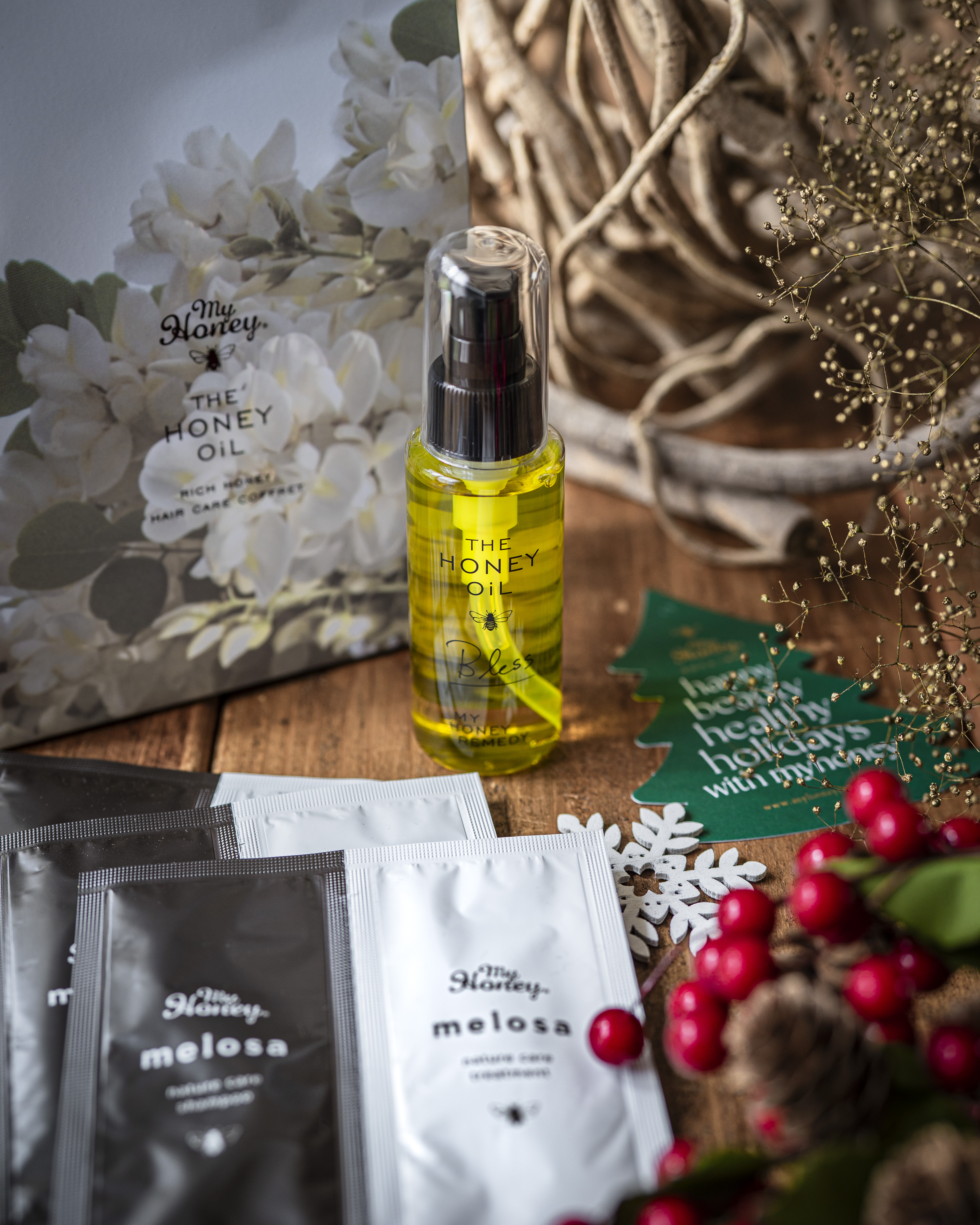 【期間限定】はちみつヘアケア「ウィンターコフレセット」11月11日発売──ホリデーシーズン限定のはちみつ配合ヘアケアセット