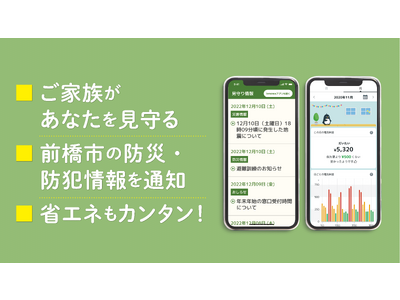 まえばし暮らしテック推進事業」で「家電情報によるくらし見守り