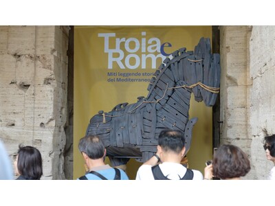 【世界が注目】トルコ過去最大規模の「トロイ展」がローマ・コロッセオで開催中！