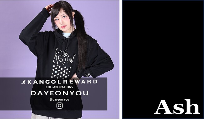 YOU DAYEON、KANGOL新作コレクション撮影に登場　日本の美容室 Ashチームがヘアメイクを担当