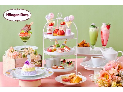 【5月9日（金）は“アイスクリームの日”】　新緑が美しいシーズンにいちごとハーゲンダッツ アイスクリームを満喫！『ゆめいろ苺のアーリーサマーアフタヌーンティー with ハーゲンダッツ』