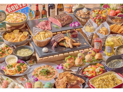【名古屋】自分好みにカスタマイズできる“ハンバーガー”や、アメリカ西海岸の名物料理をアレンジした贅沢ブッフェ『アメリカングルメフェア～西海岸プレミアムブッフェ＆クラフトバーガー～』期間限定開催