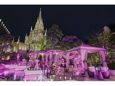 【名古屋】10周年を祝う「シャンドン ロゼ」のウェルカムドリンクとともに、名古屋で一番贅沢な“春”をシェ...