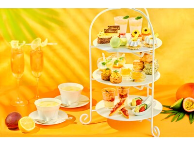 【横浜】『トロピカル・サマー・アフタヌーンティー～HIMAWARI～』心も体も元気にする“ビタミンカラー”のスイーツを食べて、夏バテ予防！