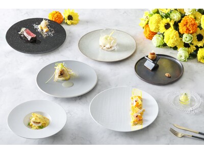 向日葵カラーが美しい、“夏に食べたい”技巧を凝らした色彩豊かなフレンチコース登場！『アーティスティックフレンチ～Himawari～ 』期間限定販売