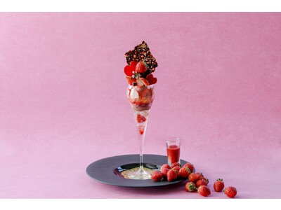 【名古屋】チョコといちごのバレンタインパフェが期間限定で新登場！「大人のご褒美パフェ～Strawberry & Chocolate～」販売