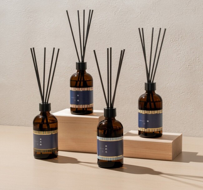 日本香堂、和の香りで愛されるお香ブランド「かゆらぎ」から、ディフューザーが新登場