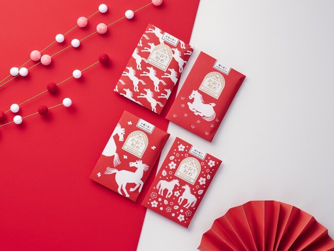 日本香堂、2026年干支「午」モチーフの限定お香セット3商品を発売