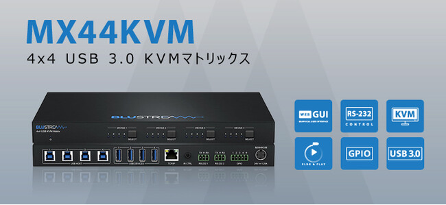BlustreamА 4x4 USB 3.0 KVM}gbNX@2023N510ijI