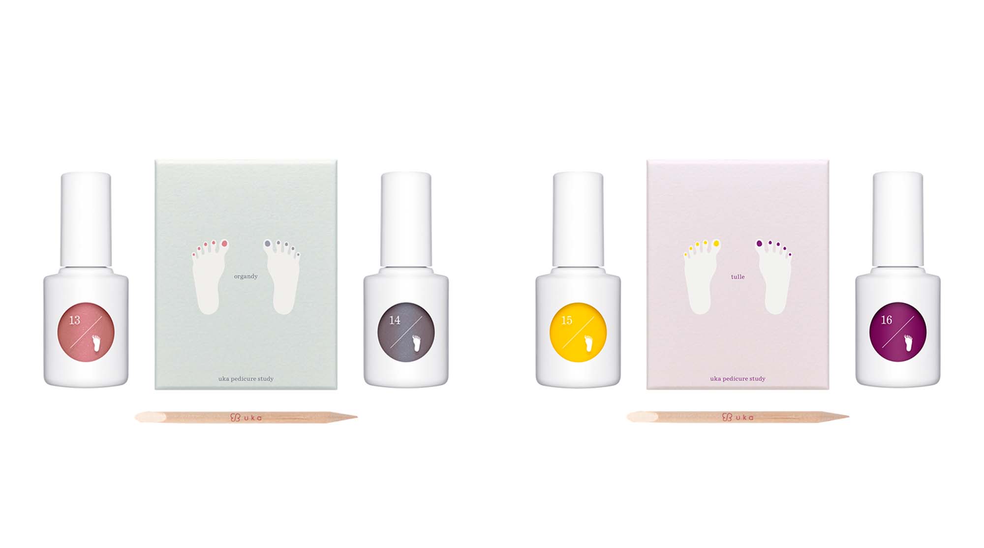 uka ペディキュアスタディの発売を記念したキャンペーンを開催！6月10日(金)よりミニオレンジウッドスティックをプレゼント。