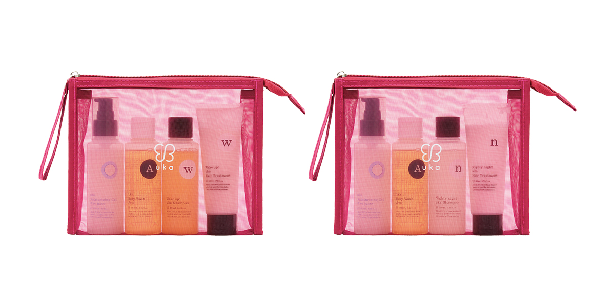 いつものケアをどんなときも。12月1日（木）にえらべるトラベルセット uka to go A / uka to go Bが登場