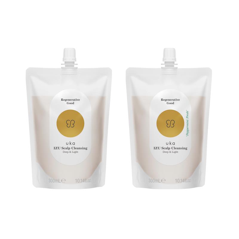12月5日に、uka IZU Scalp Cleansing Deep & Light / ‘ Peppermint Fresh’ Refiil を発売！