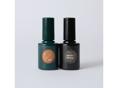 「満月です。色も、よくばりましょう」uka Moon study 3/Janとuka top coat Moon Shineが1月3日数量限定