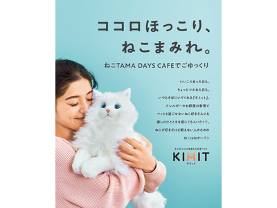 二子玉川のカフェ「NICOTAMA DAYS CAFE」にて、ねこの日（2月22日）よりセガトイズ社のペ...