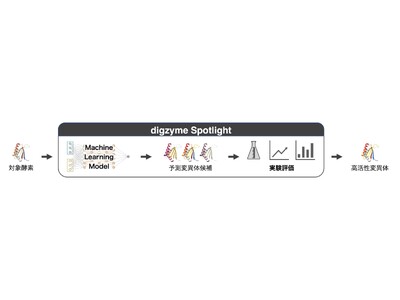 酵素開発×AIのdigzyme、発酵生産用酵素機能改良サービス「digzyme Spotlight」をローンチ