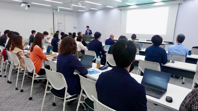 日立製作所法務本部向けに、MNTSQ（モンテスキュー）代表の板谷が「生成AIにどう向き合うか」をテーマにした勉強会を実施