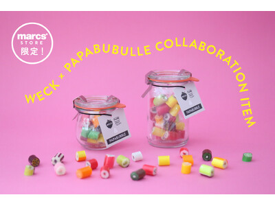 WECK x PAPABUBBLE コラボレーションアイテムが発売！