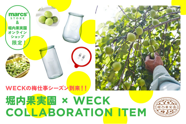 堀内果実園×WECK　コラボセット予約販売を開始！
