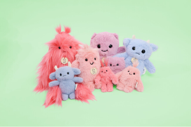 オランダ発『BON TON TOYS』よりオリジナルシリーズ『The Moods』と犬や猫などのかわいいペットや動物のぬいぐるみ『PETS』が登場！