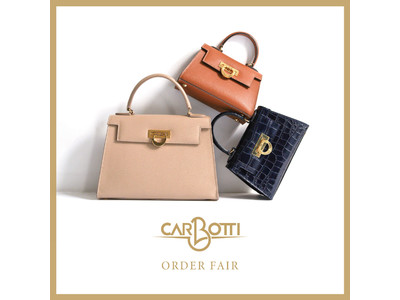 〈トゥモローランド〉各店では、5月26日（水）から〈CARBOTTI〉 ORDER FAIRを開催いたします