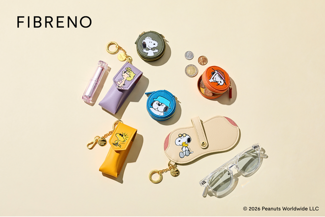 韓国発人気バッグブランド「FIBRENO」から、阪急限定PEANUTSのバッグチャームが初登場！阪急うめだ本店１階コトコトステージ12でのPOPUPも8/12～18で開催決定。
