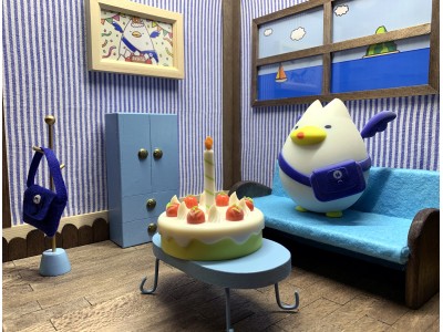 みなとみらい線キャラクター「えむえむさん」お誕生日記念の「えむえむさん」人形と「バースデーケーキ」制作にストラタシスのフルカラー3Dプリンタ「J850」が採用
