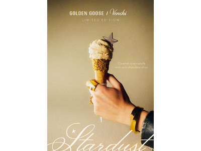 Venchi x Golden Gooseのコラボレーションから生まれた限定ジェラート「Stardust」　8月5日（火）より限定発売