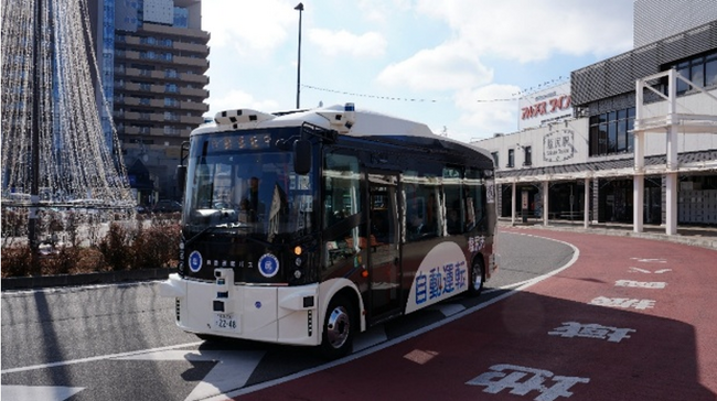 【長野県塩尻市】市内中心市街地で自動運転バスの定常運行を開始します