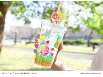 【本日発売】「星のカービィ」のストロータンブラー