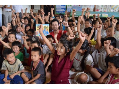 タイ国境　ウンピアム難民キャンプ「サッカーフェスティバル」開催