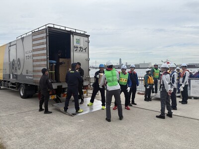 国土交通省近畿地方整備局・堺市合同総合防災訓練へ参加