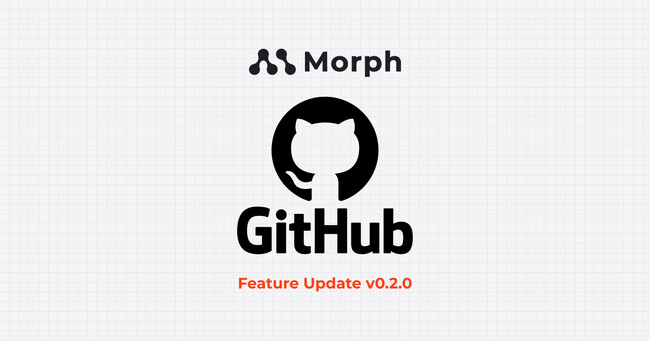 Morph、Github連携によるCI/CD自動化機能を搭載。Docker構築不要でシンプルな社内アプリ開発を実現