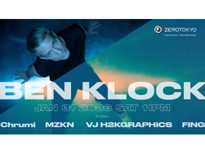 過去2度の出演とも1200名以上の動員数を記録し、揺るがない人気を誇るBEN KLOCKが3HOURS SETで登場！