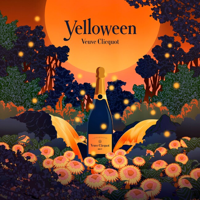 東急歌舞伎町タワー×ヴーヴ・クリコ イエローラベル「Veuve Clicquot Yelloween 2026 in TOKYU KABUKICHO TOWER」開催決定!