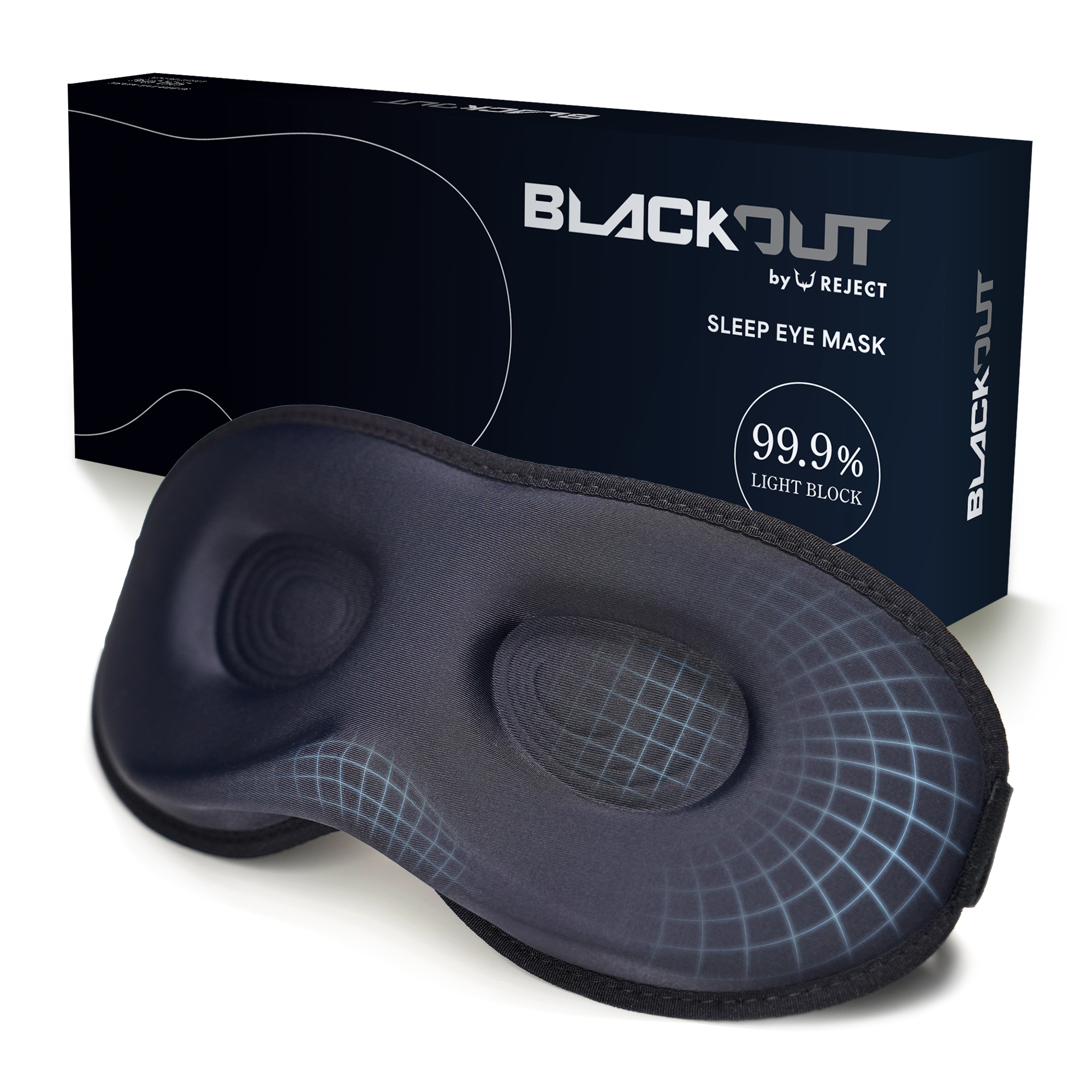 REJECT GEARから快適な睡眠をサポートする「BLACKOUTアイマスク」が発売！