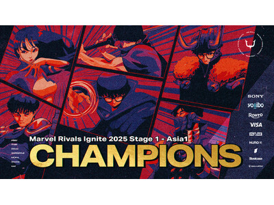プロeスポーツチーム「REJECT」Marvel Rivals部門が『Marvel Rivals IGNITE 2025 Stage 1 - Asia』で無敗優勝、アジア王者に輝く