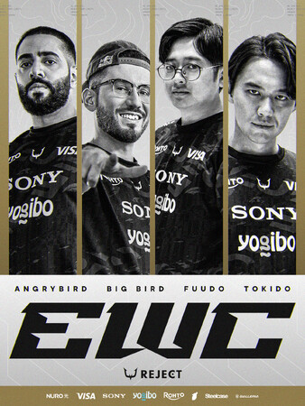 プロeスポーツチーム「REJECT」STREET FIGHTER部門の選手が『Esports World Cup 2025』に出場