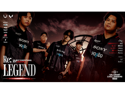 eスポーツチーム「REJECT」VALORANT部門、『VALORANT Challengers Japan 2026 Season Finals』に出場