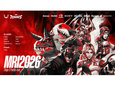 e�X�|�[�c�`�[���uREJECT�vMarvel Rivals�����Marve1�������A�wIgnite 2026 Stage 2 - Pacific Asia�x�ɏo��