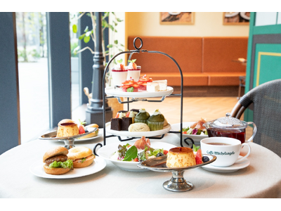 『アルベルゴ カフェ・ミケランジェロ』にて、この春アフタヌーンティー開始！