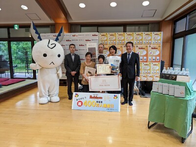 板取川温泉バーデェハウス　来場者400万人達成！