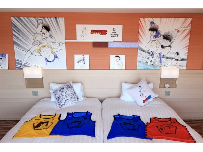 「キャプテン翼×SOLum」をテーマにした客室販売&アートデリパネル展示会開催 / 東京ベイ東急ホテル