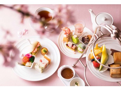 満開の桜スイーツで華やぐ午後のひととき「桜 アフタヌーンティー」が登場/横浜ベイホテル東急