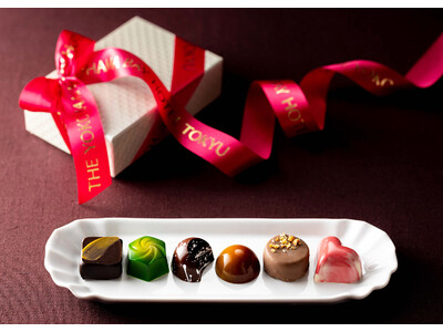 【横浜ベイホテル東急】 6種のフレーバーを楽しめる華やかな贈り物「バレンタインショコラ」を販売