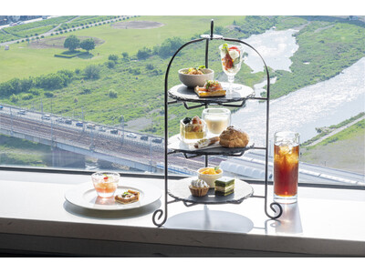 【二子玉川エクセルホテル東急】「Summer time Afternoon Tea 採果のひととき」地上130m、きらめく夏の陽射しと涼を閉じ込めたアフタヌーンティーで優雅な午後のひとときを