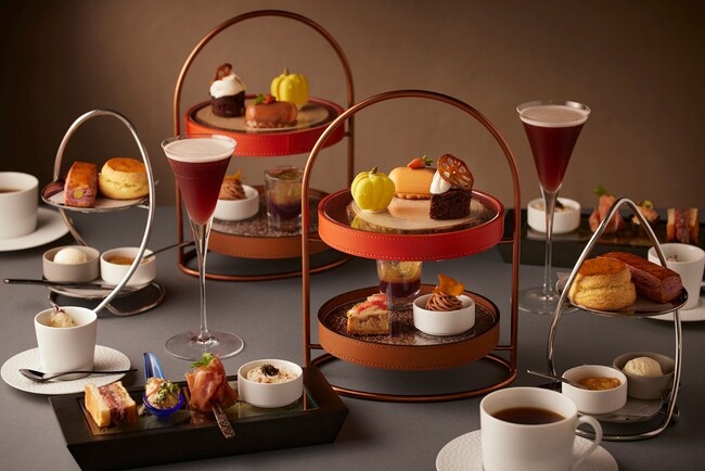 地上200m、東京の大パノラマの絶景とともに秋の味覚を愉しむ。1日20食限定の『Autumn Afternoon Tea』が9月6日（土）より販売開始。