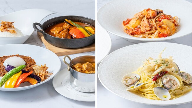 2025年夏限定!羽田エクセルホテル東急のカレー&パスタフェア。ホテルで味わうバターチキンカレーや冷製カッペリーニなど特別メニューが登場